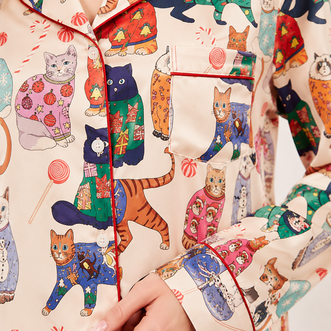 Pajama tigers print
