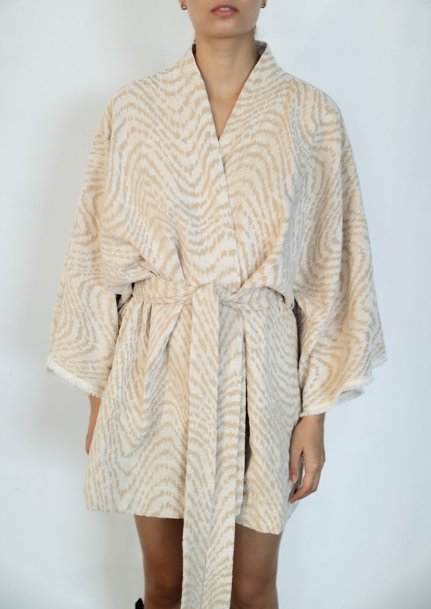 Linen kimono "tiger"