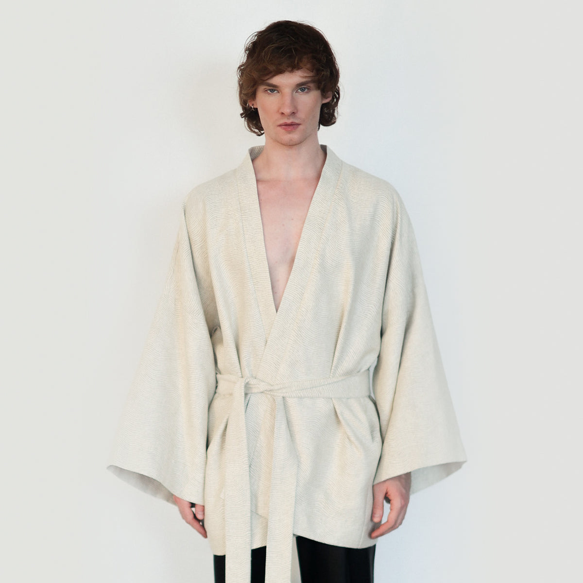 Linen kimono "Tiger"