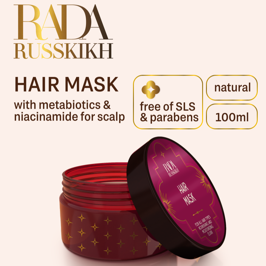 Hair mask with metabiotic, 100 ml